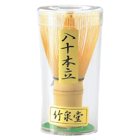 茶筅 - 種類 80本立 竹泉堂 茶道具